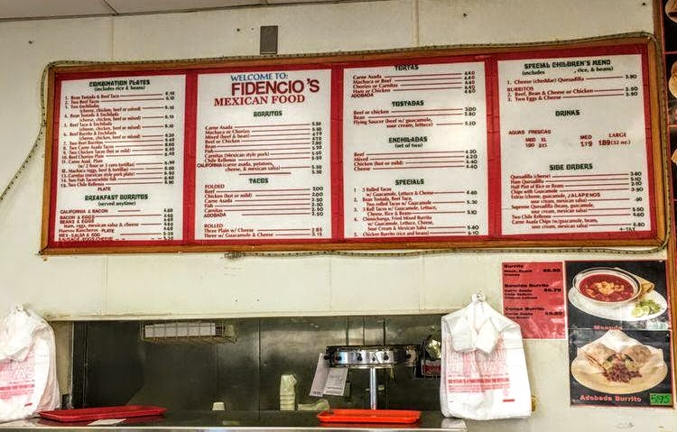 Fidencios Mexican Food Menu - Image 2
