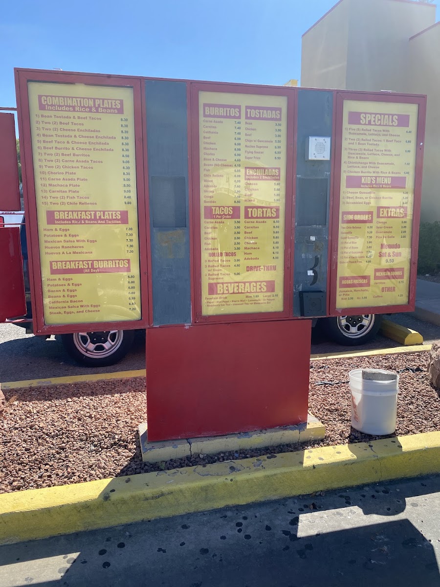 Fidencios Mexican Food Menu - Image 3