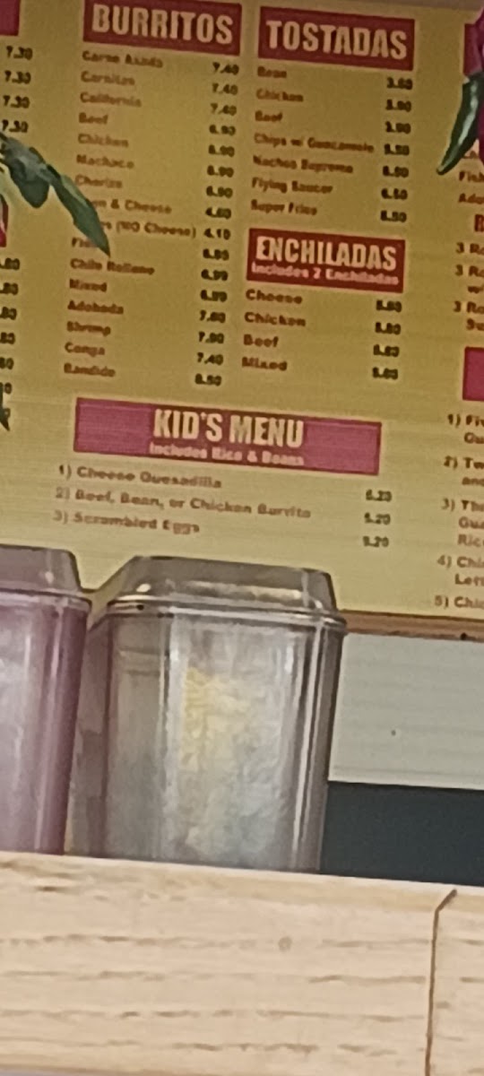 Fidencios Mexican Food Menu - Image 5